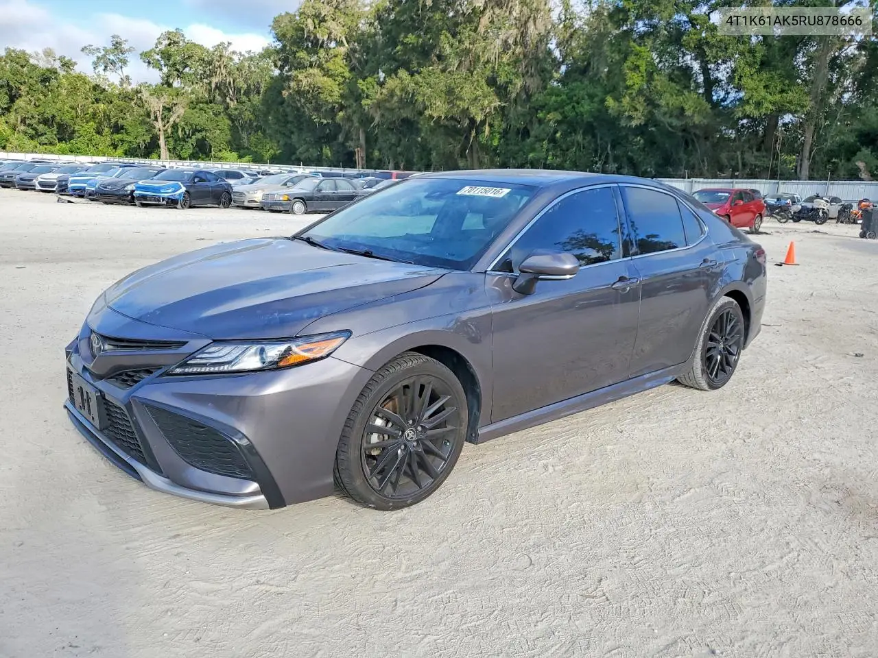 TOYOTA CAMRY 2024, VIN 4T1K61AK5RU878666