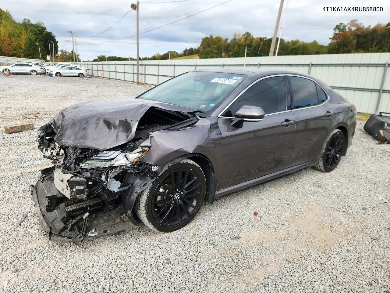 TOYOTA CAMRY 2024, VIN 4T1K61AK4RU858800