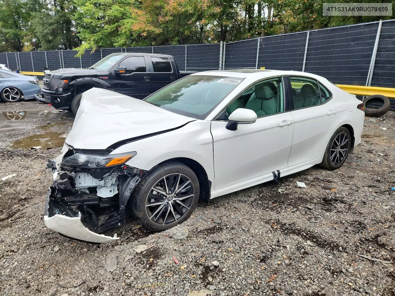 TOYOTA CAMRY 2024, VIN 4T1S31AK9RU078459