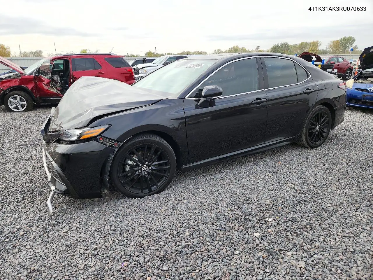 TOYOTA CAMRY 2024, VIN 4T1K31AK3RU070633