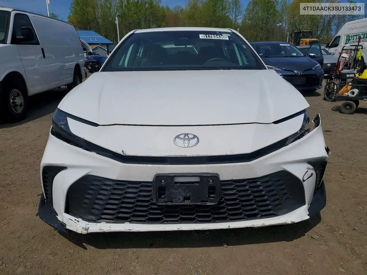 2025 TOYOTA CAMRY VIN 4T1DAACK3SU133473 — фото 5