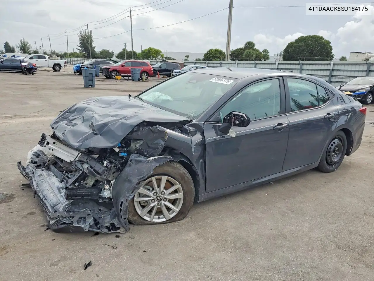 TOYOTA CAMRY 2025, VIN 4T1DAACK8SU184175