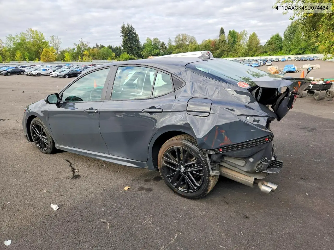 2025 TOYOTA CAMRY VIN 4T1DAACK4SU074434 — фото 2