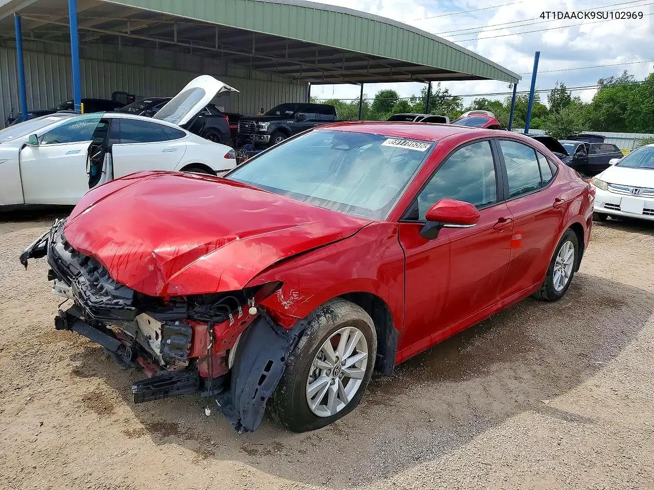 TOYOTA CAMRY 2025, VIN 4T1DAACK9SU102969