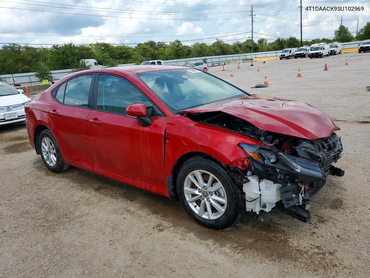 2025 TOYOTA CAMRY VIN 4T1DAACK9SU102969 — фото 4