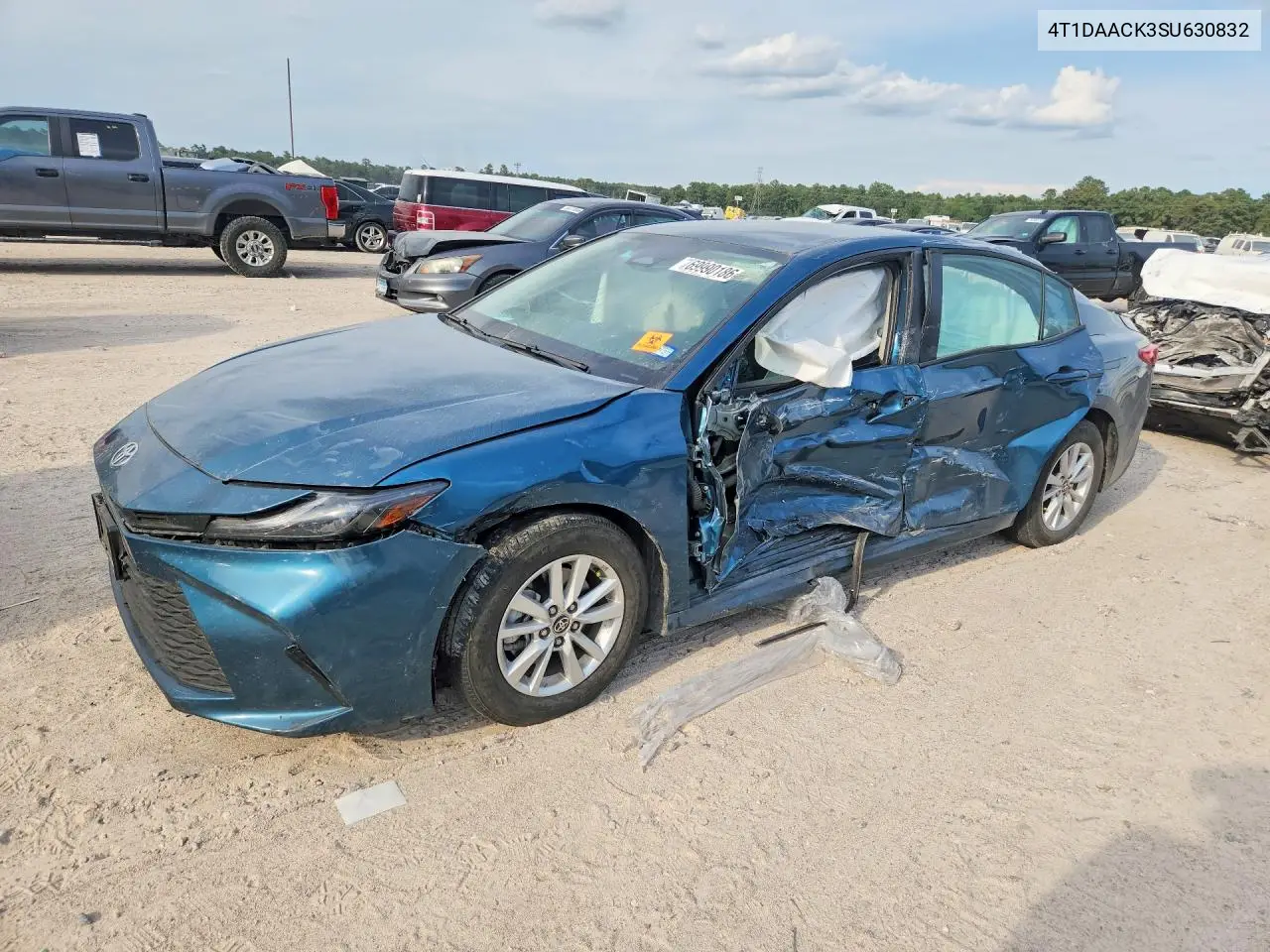 TOYOTA CAMRY 2025, VIN 4T1DAACK3SU630832