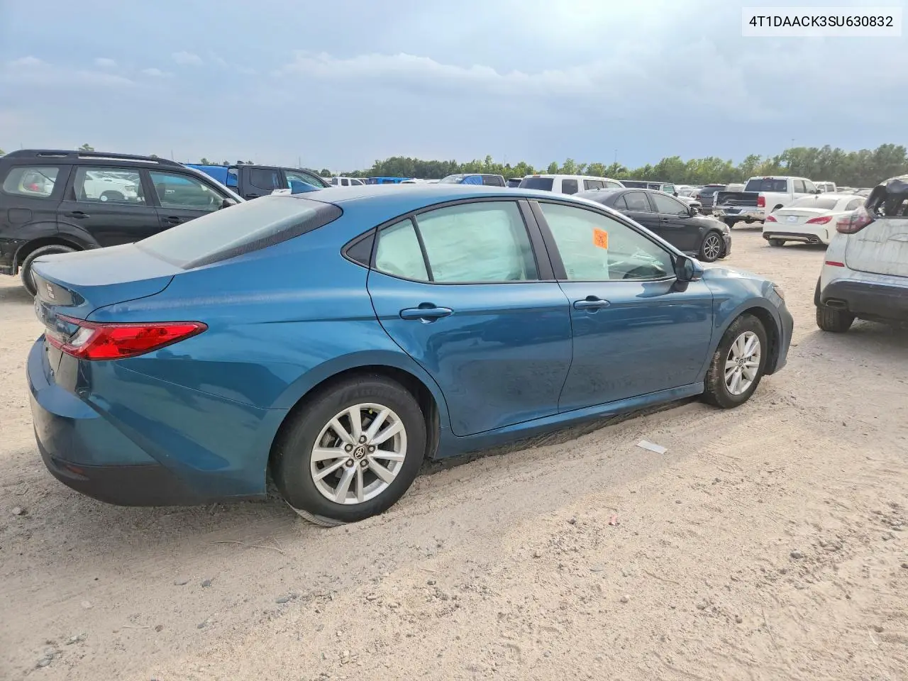 2025 TOYOTA CAMRY VIN 4T1DAACK3SU630832 — фото 3