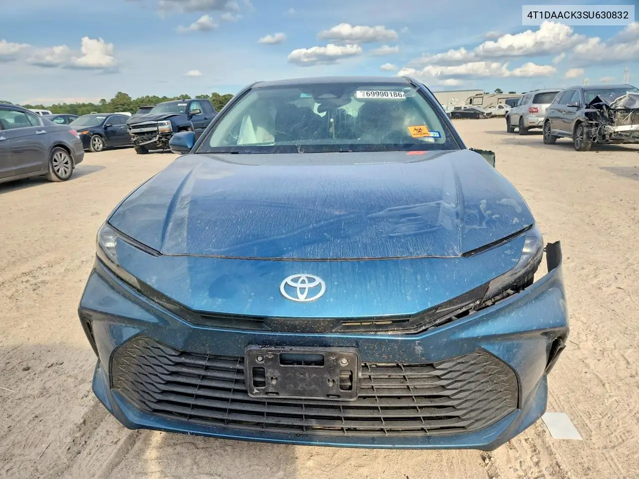 2025 TOYOTA CAMRY VIN 4T1DAACK3SU630832 — фото 5