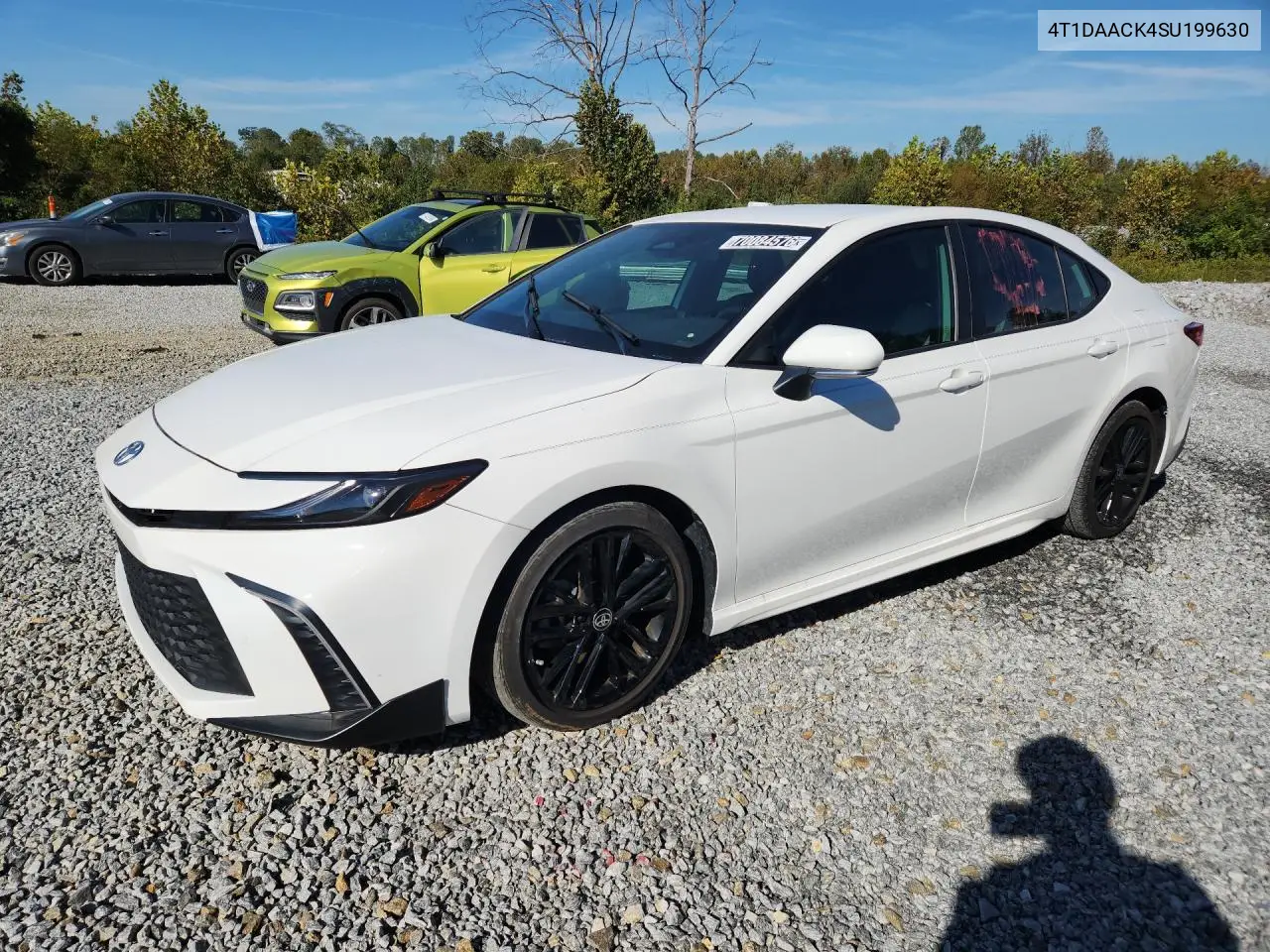 TOYOTA CAMRY 2025, VIN 4T1DAACK4SU199630