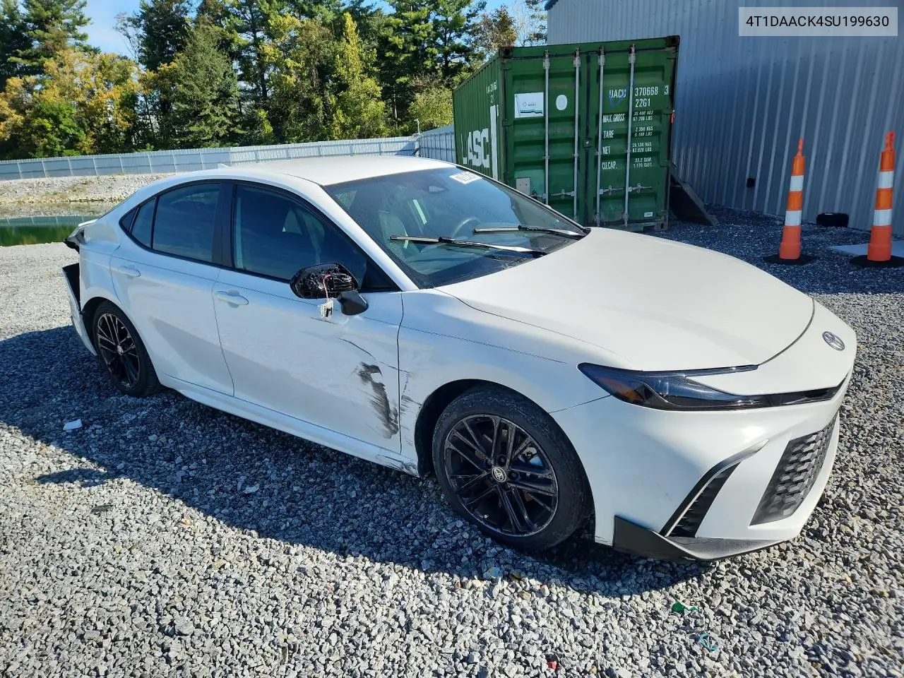 2025 TOYOTA CAMRY VIN 4T1DAACK4SU199630 — фото 4