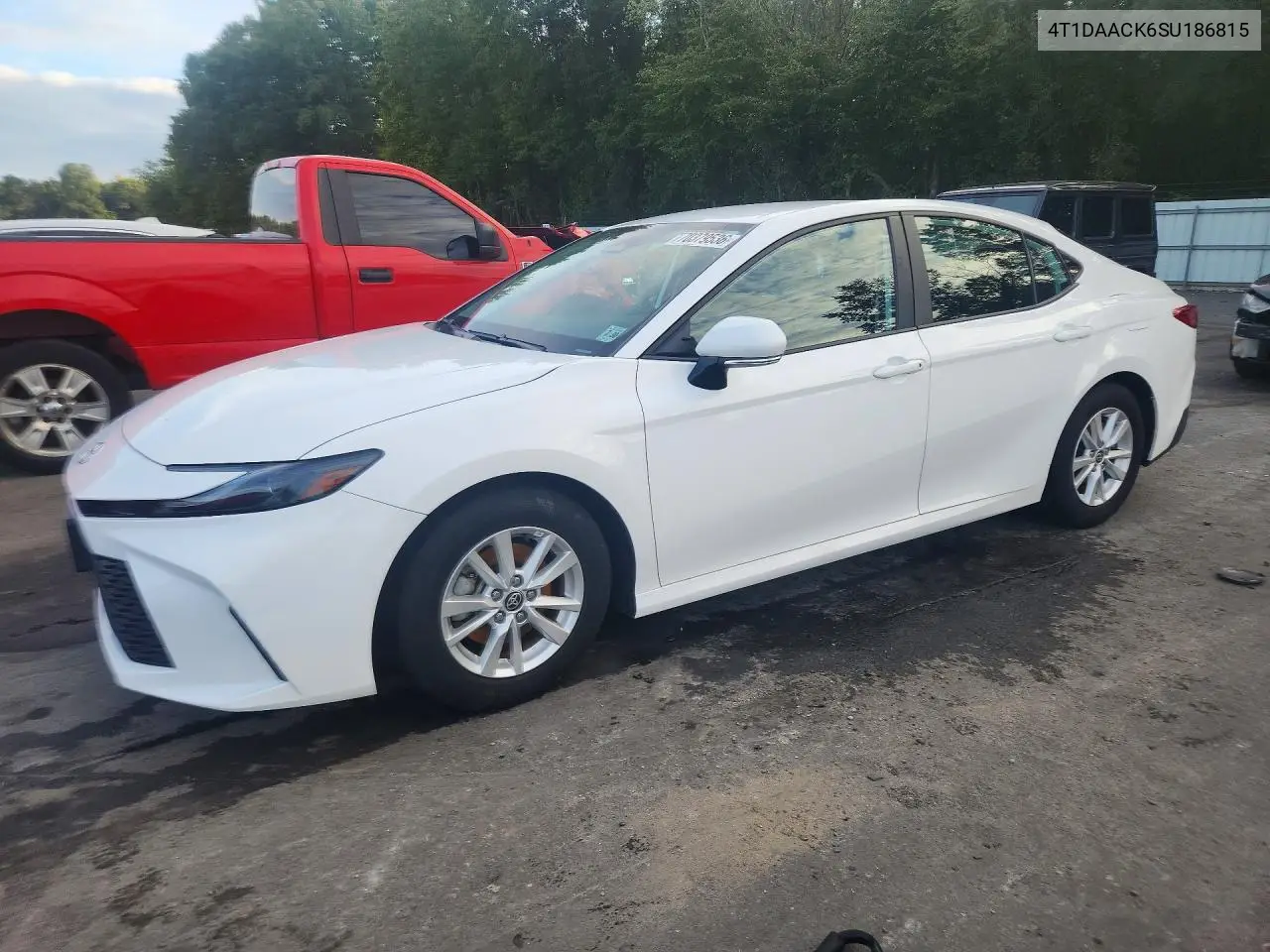 TOYOTA CAMRY 2025, VIN 4T1DAACK6SU186815