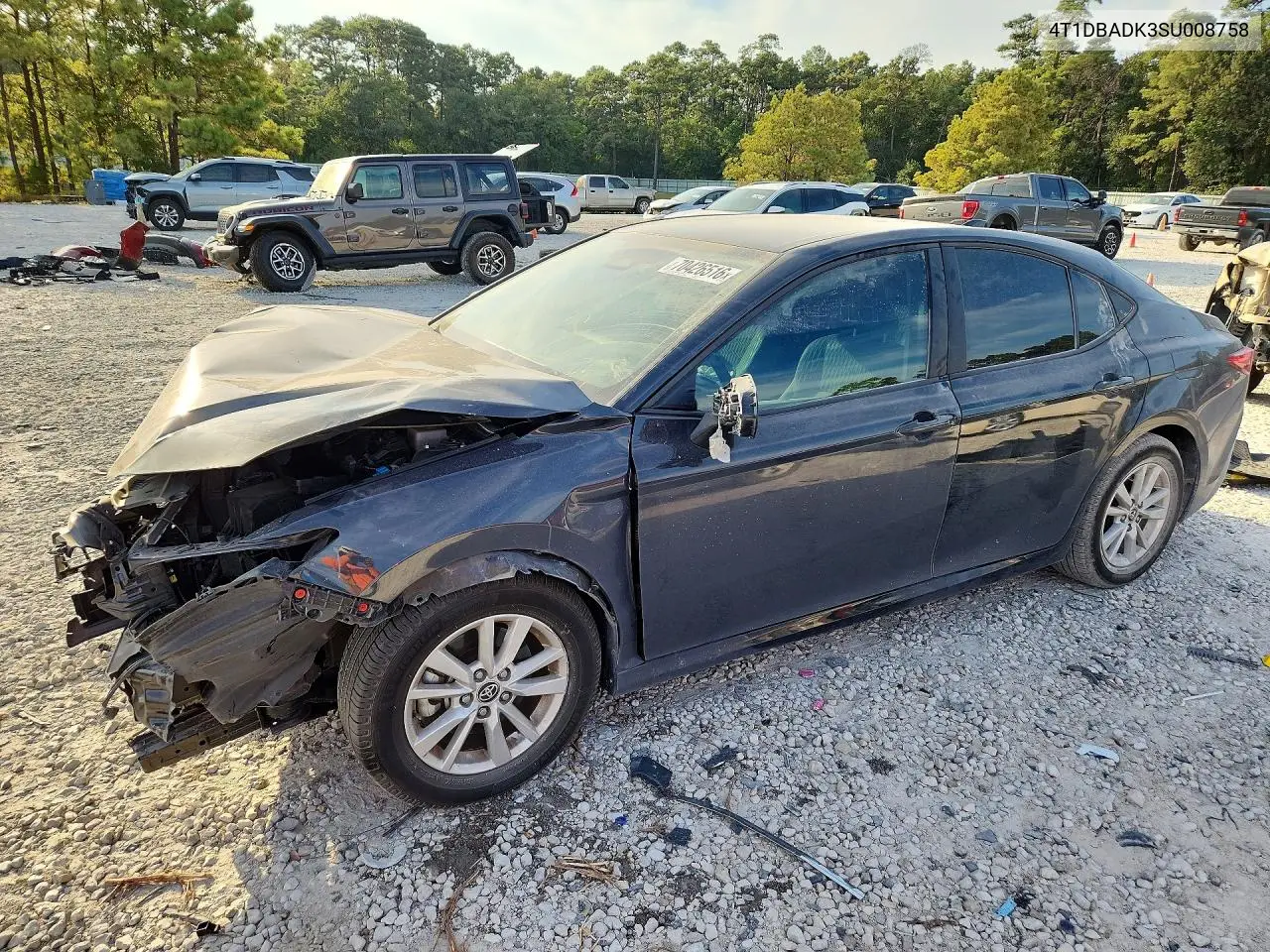 TOYOTA CAMRY 2025, VIN 4T1DBADK3SU008758