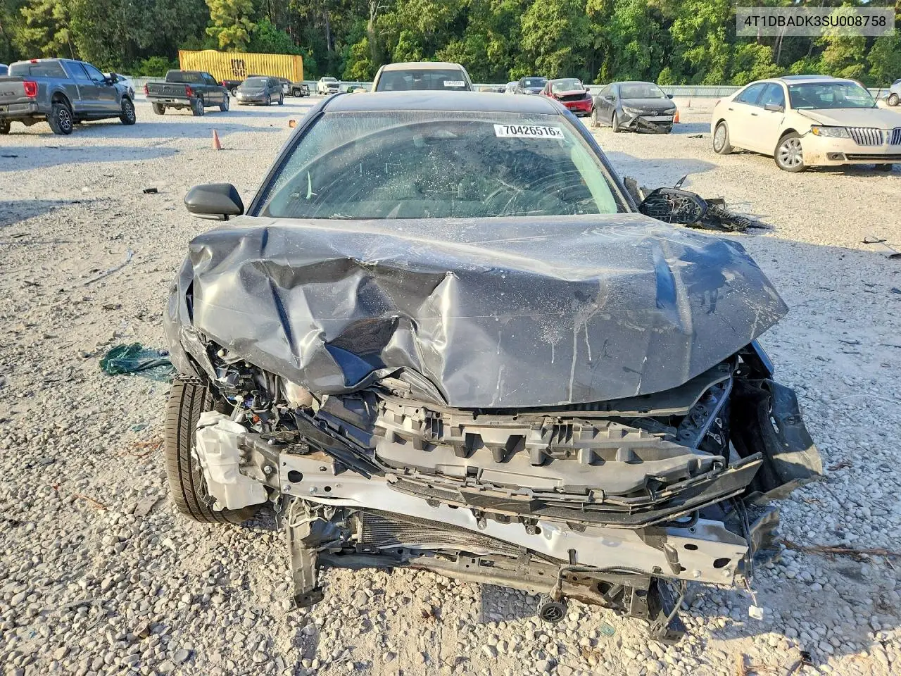 2025 TOYOTA CAMRY VIN 4T1DBADK3SU008758 — фото 5