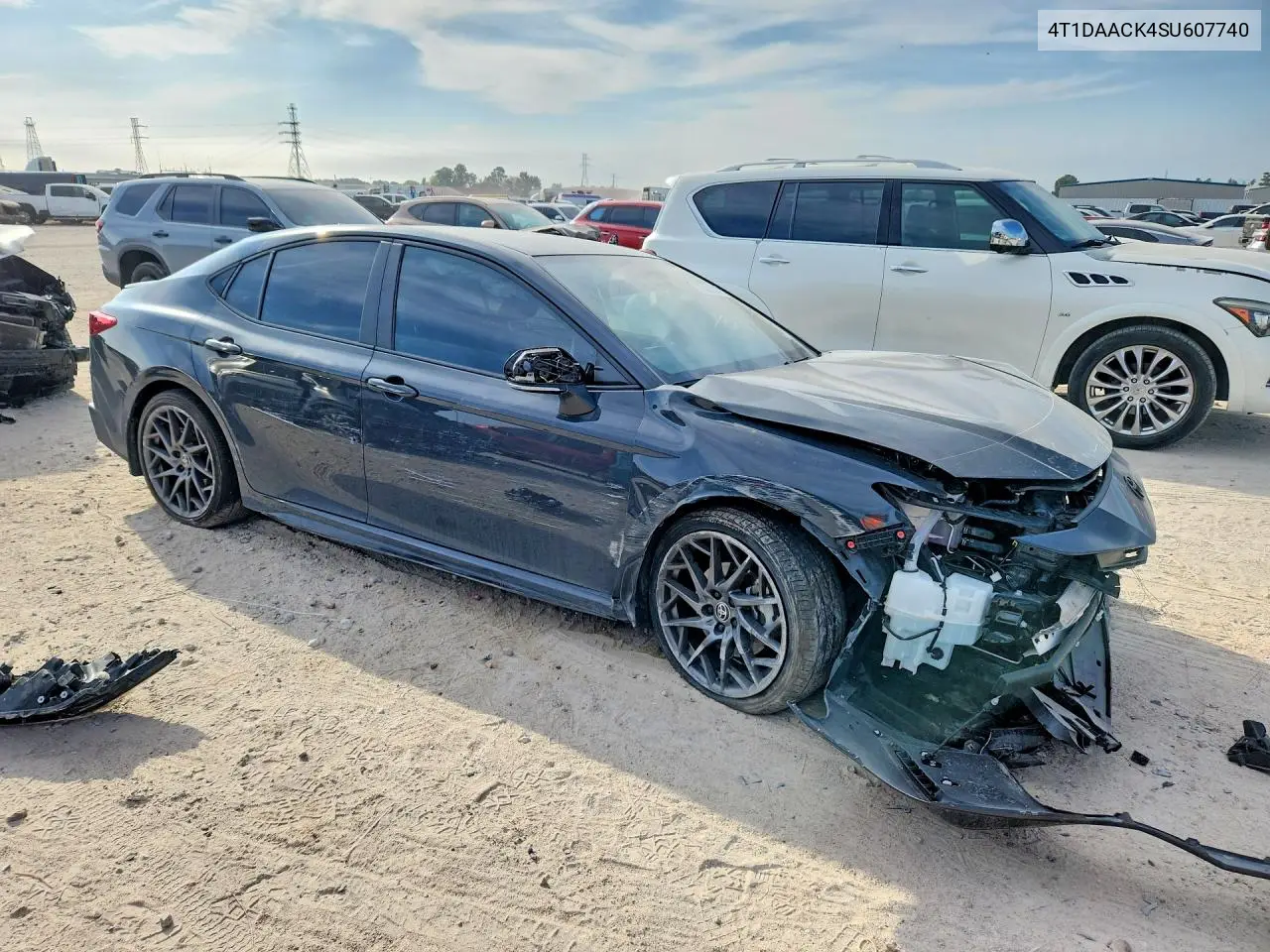 2025 TOYOTA CAMRY VIN 4T1DAACK4SU607740 — фото 4