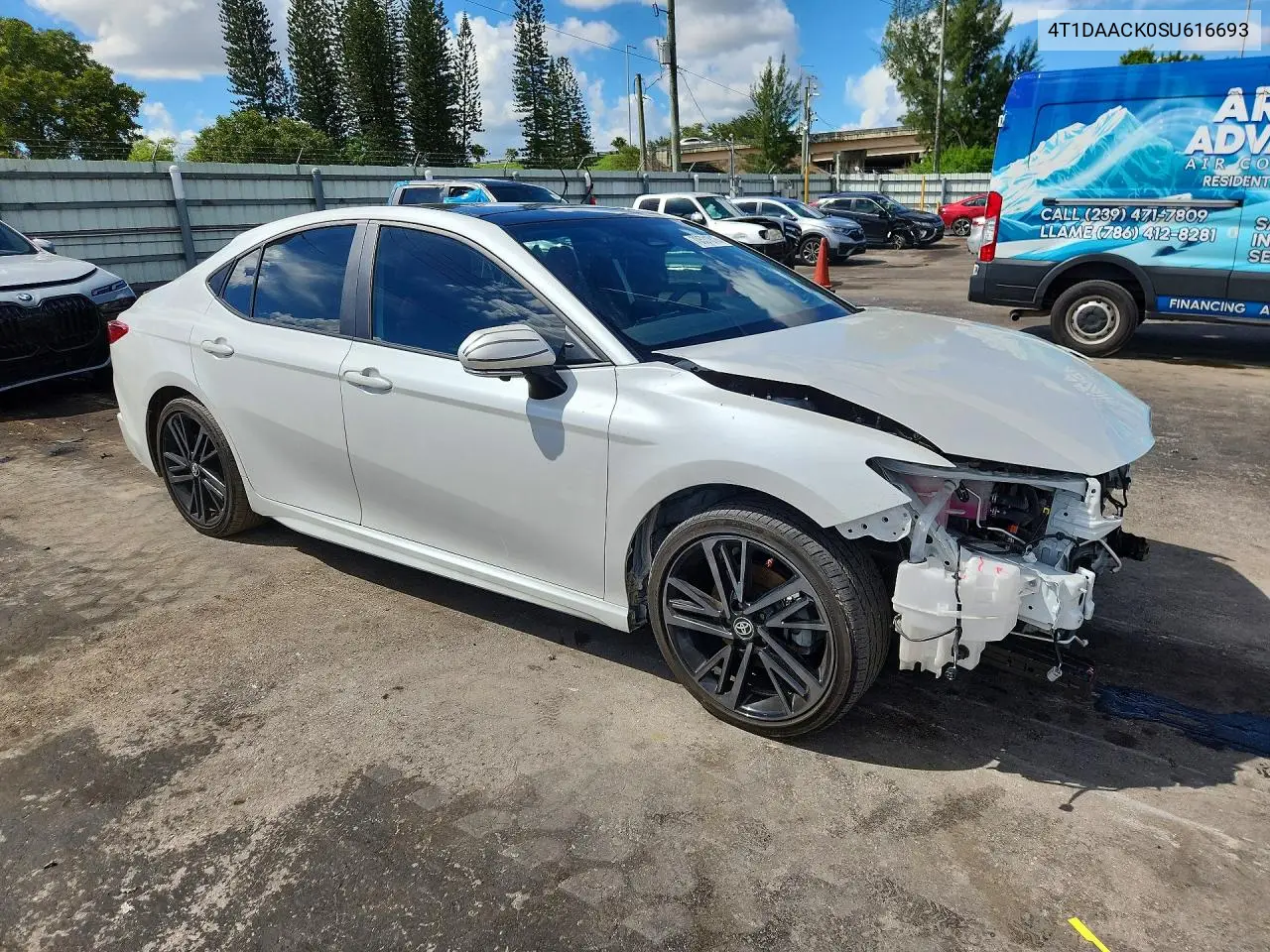 2025 TOYOTA CAMRY VIN 4T1DAACK0SU616693 — фото 4