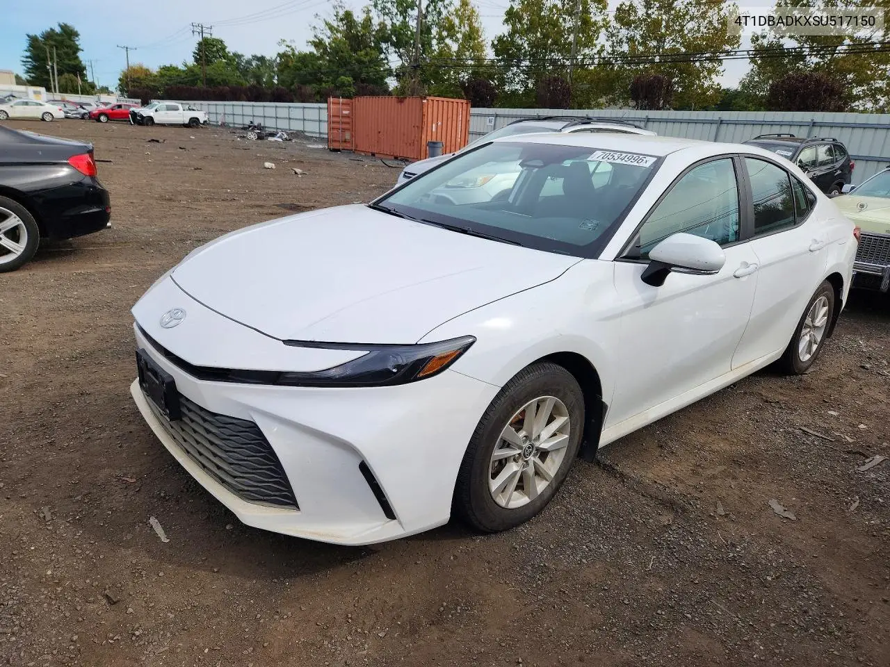 TOYOTA CAMRY 2025, VIN 4T1DBADKXSU517150