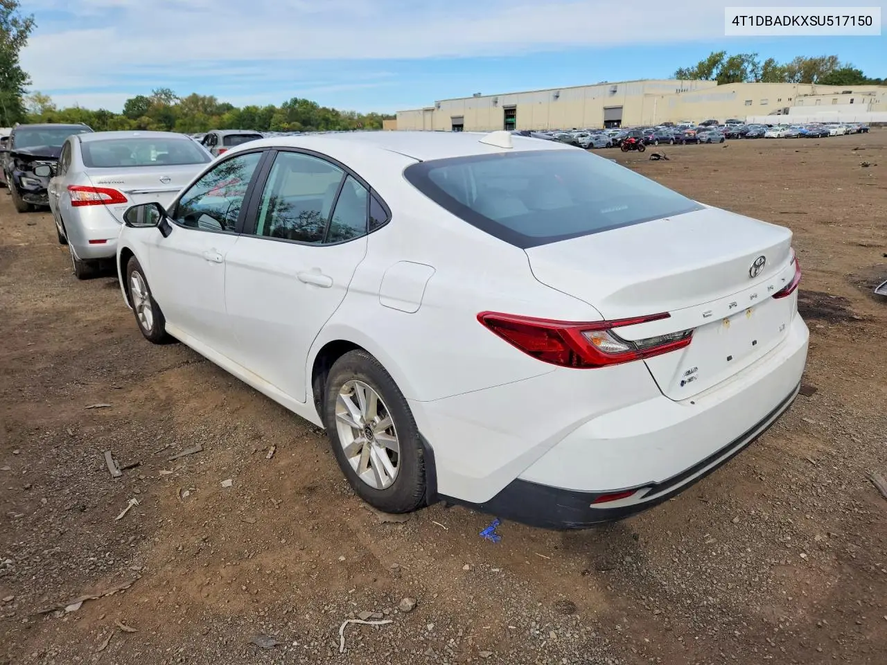 2025 TOYOTA CAMRY VIN 4T1DBADKXSU517150 — фото 2