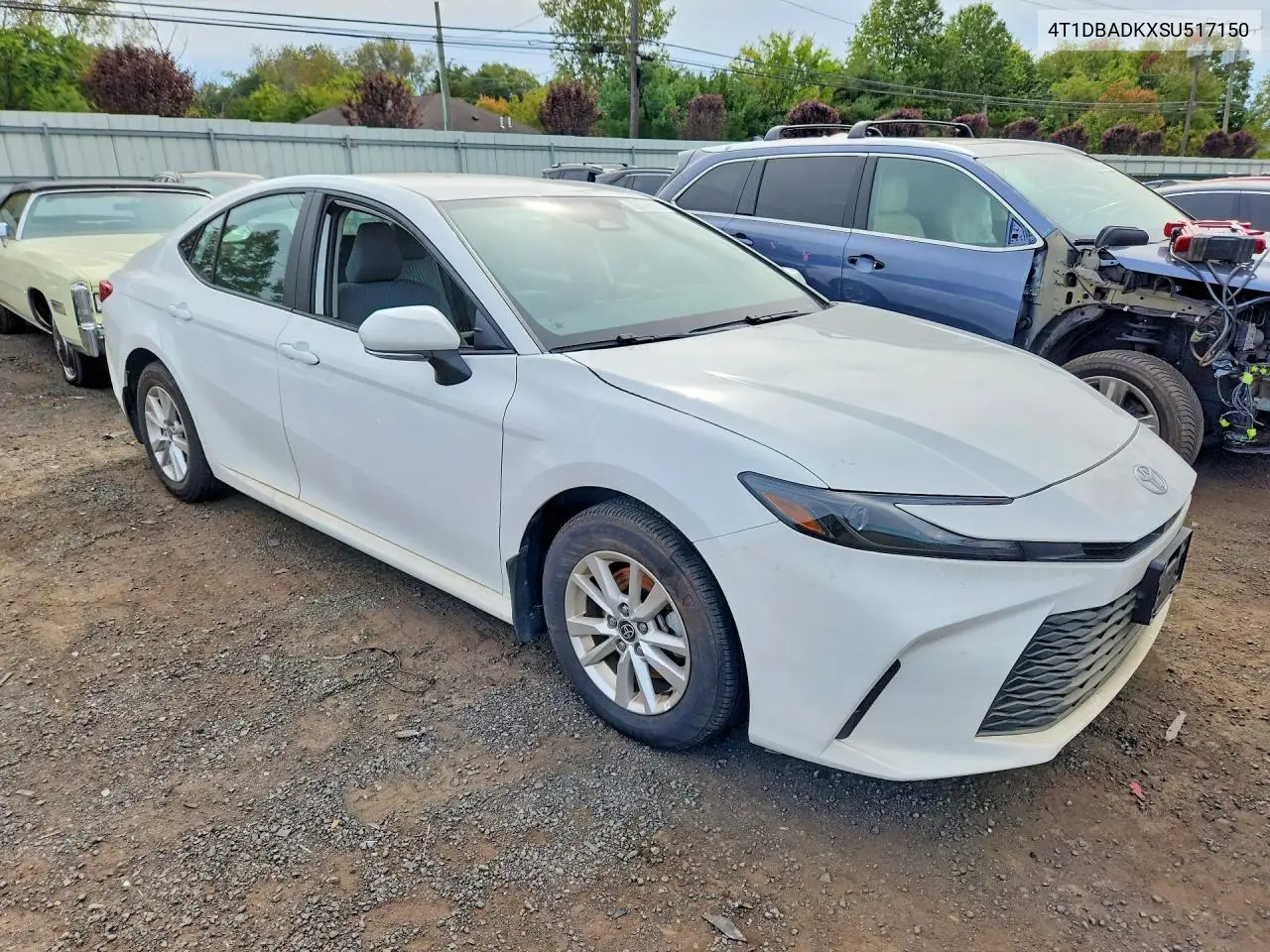 2025 TOYOTA CAMRY VIN 4T1DBADKXSU517150 — фото 4