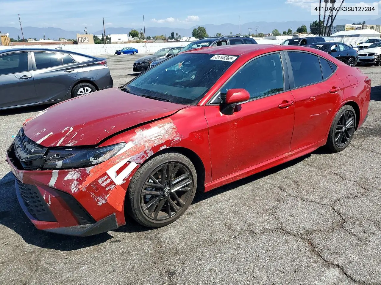 TOYOTA CAMRY 2025, VIN 4T1DAACK3SU127284