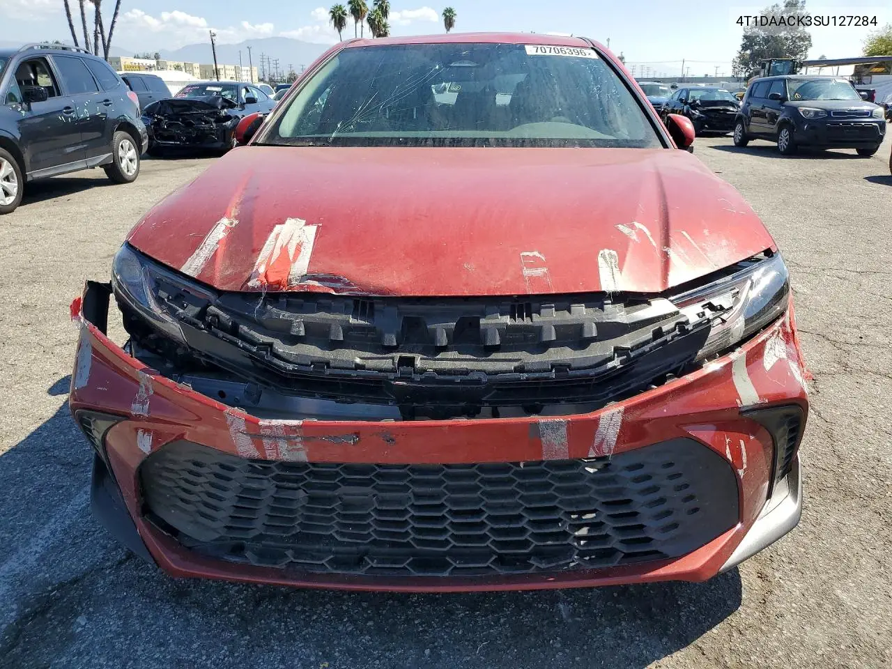 2025 TOYOTA CAMRY VIN 4T1DAACK3SU127284 — фото 5