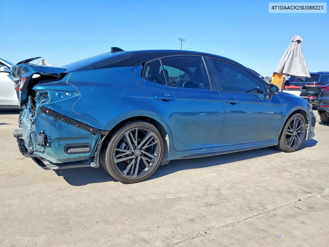 2025 TOYOTA CAMRY VIN 4T1DAACK2SU088221 — фото 3