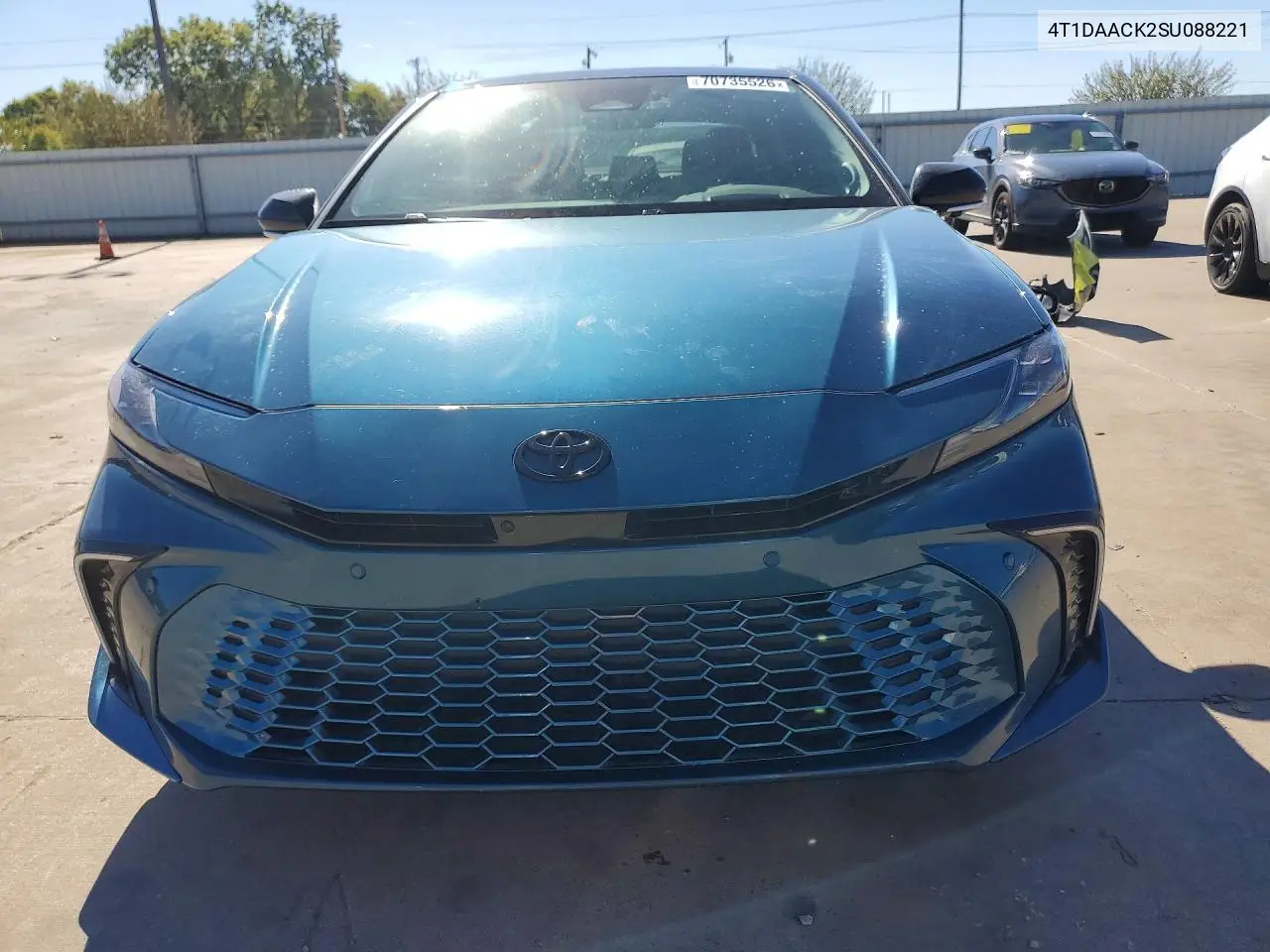 2025 TOYOTA CAMRY VIN 4T1DAACK2SU088221 — фото 5