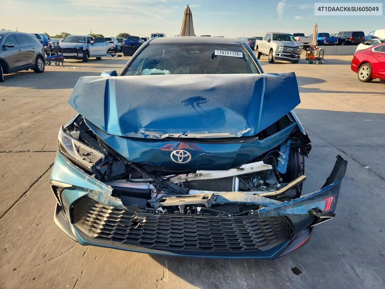 2025 TOYOTA CAMRY VIN 4T1DAACK6SU605049 — фото 5