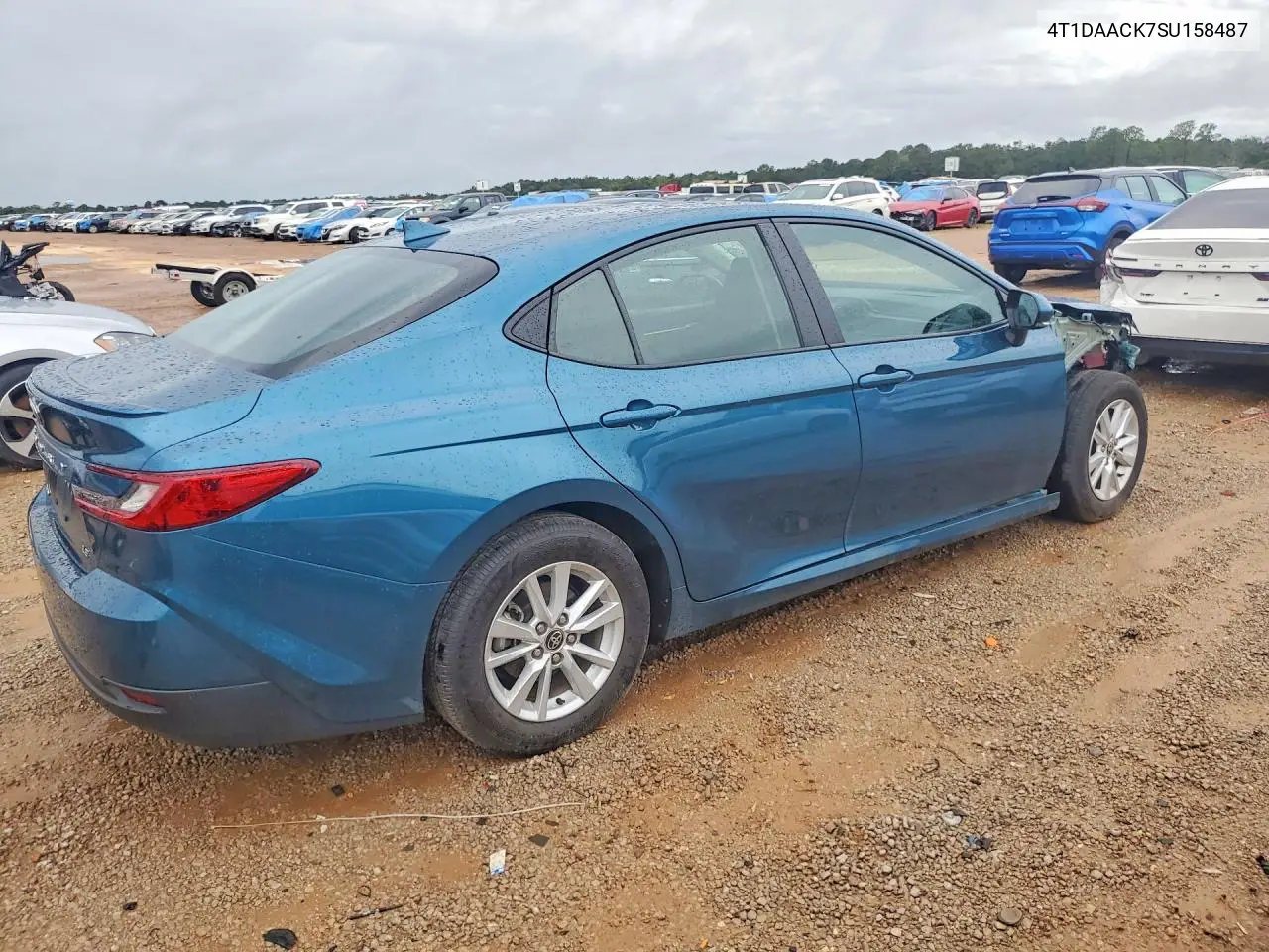 2025 TOYOTA CAMRY VIN 4T1DAACK7SU158487 — фото 3