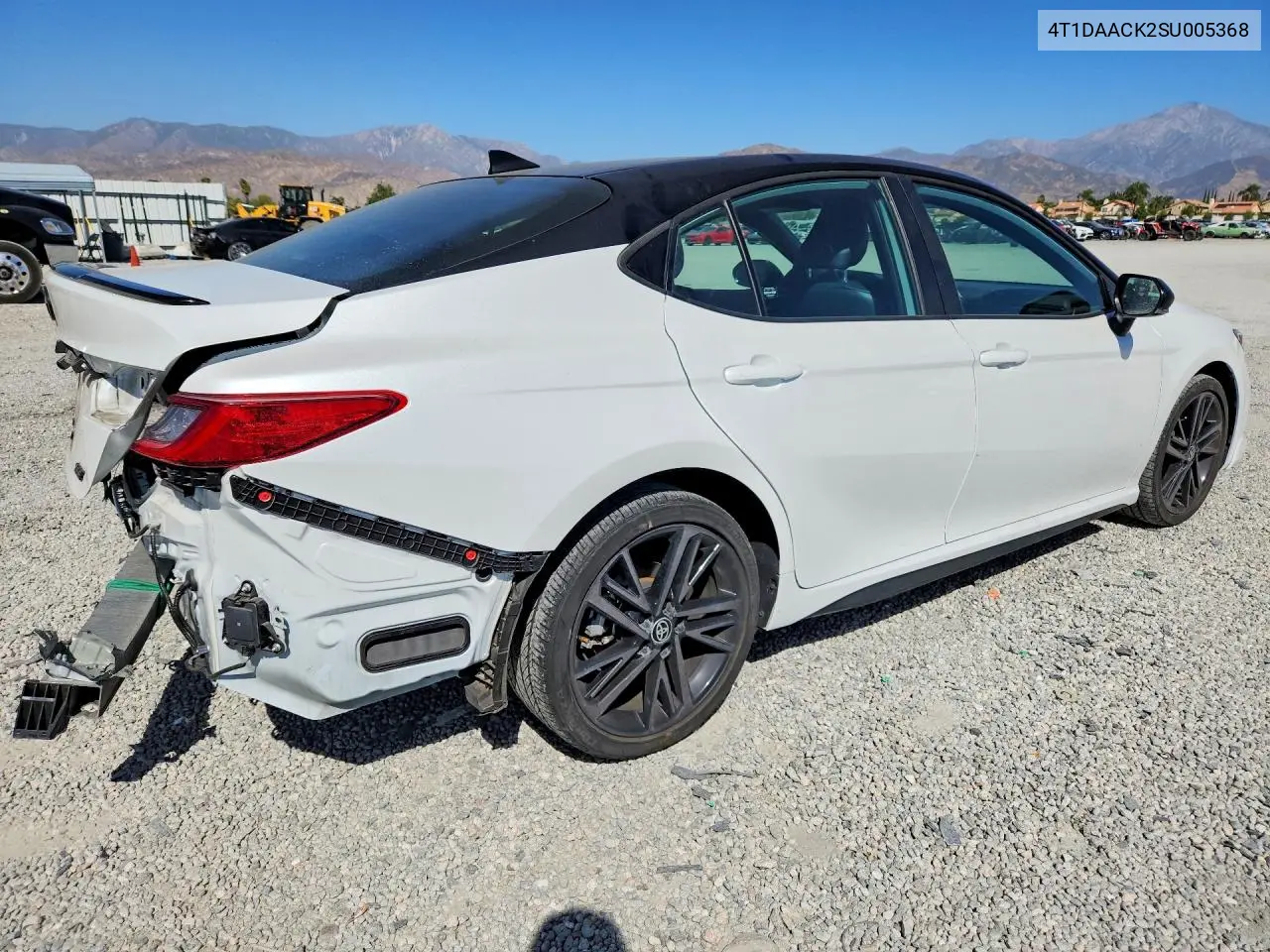2025 TOYOTA CAMRY VIN 4T1DAACK2SU005368 — фото 3