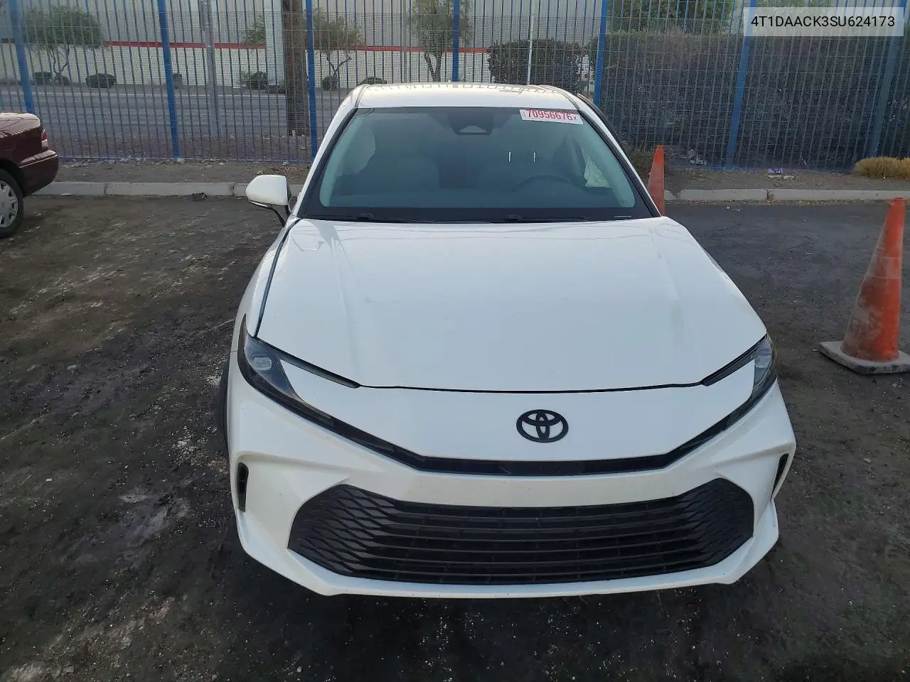 2025 TOYOTA CAMRY VIN 4T1DAACK3SU624173 — фото 5