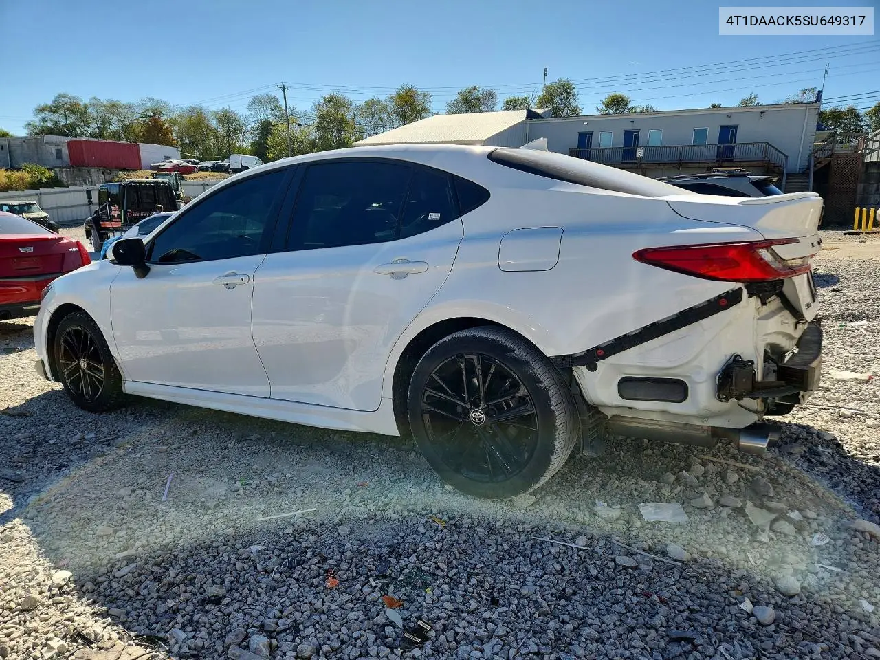 2025 TOYOTA CAMRY VIN 4T1DAACK5SU649317 — фото 2