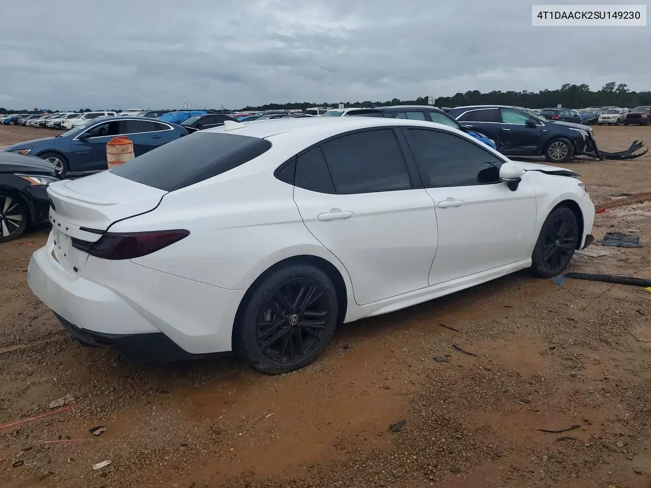 2025 TOYOTA CAMRY VIN 4T1DAACK2SU149230 — фото 3