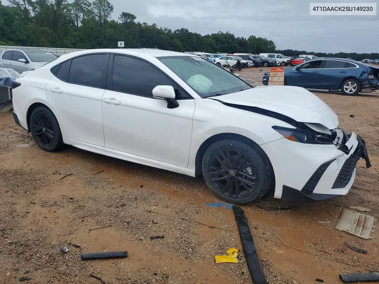 2025 TOYOTA CAMRY VIN 4T1DAACK2SU149230 — фото 4