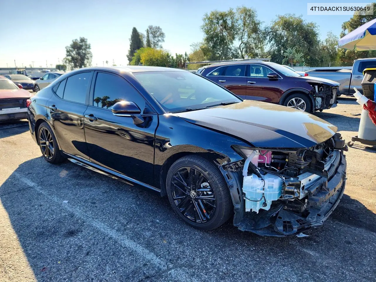 2025 TOYOTA CAMRY VIN 4T1DAACK1SU630649 — фото 4