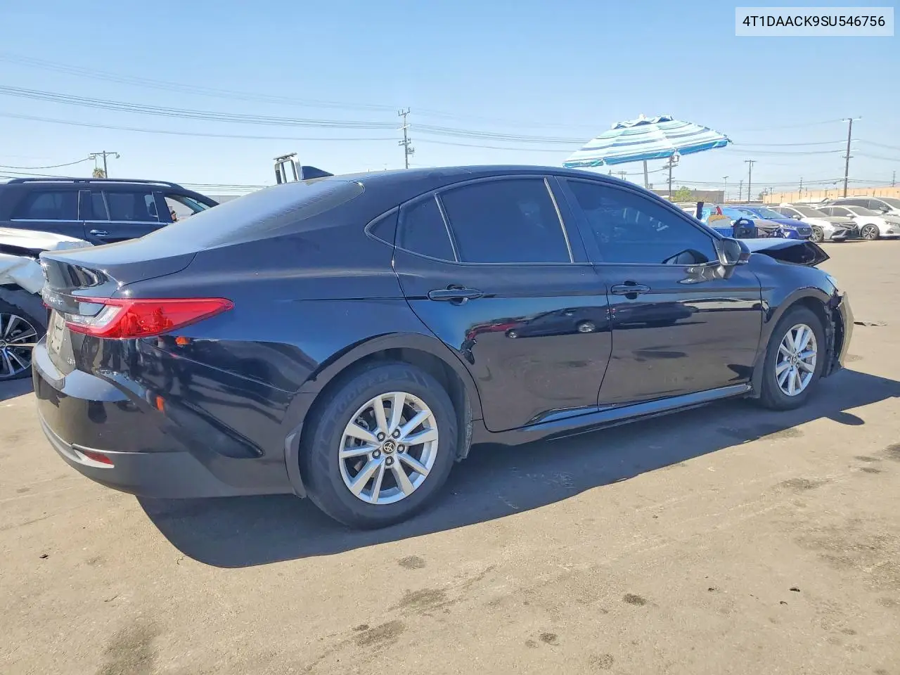 2025 TOYOTA CAMRY VIN 4T1DAACK9SU546756 — фото 3