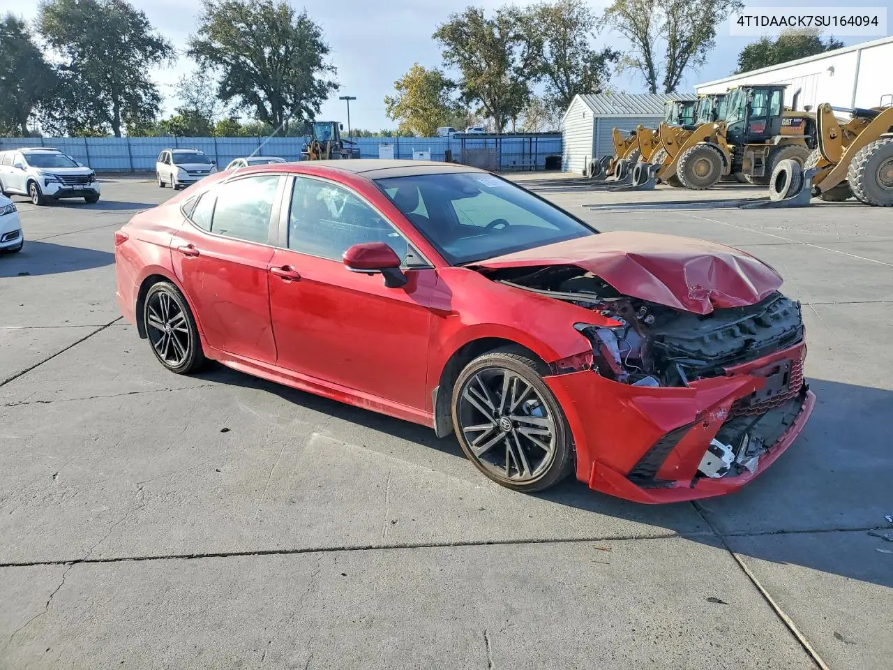 2025 TOYOTA CAMRY VIN 4T1DAACK7SU164094 — фото 4