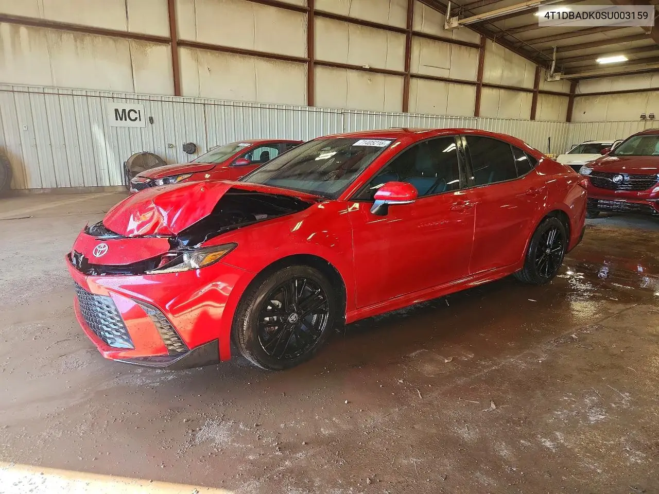 TOYOTA CAMRY 2025, VIN 4T1DBADK0SU003159