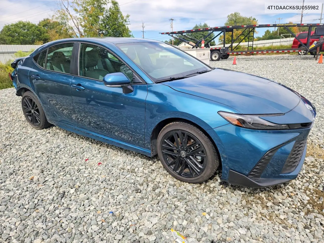 2025 TOYOTA CAMRY VIN 4T1DAACK6SU055982 — фото 4