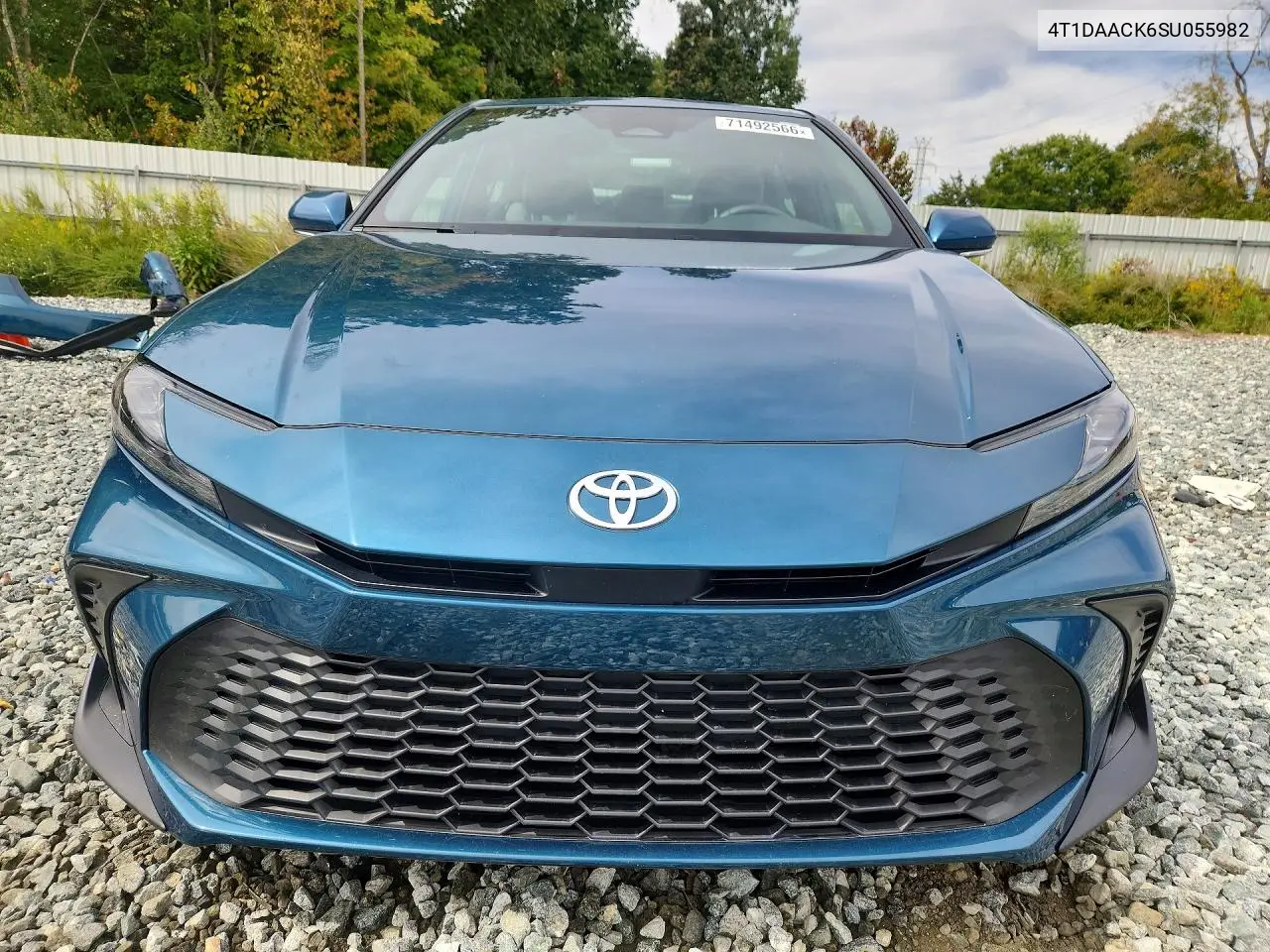 2025 TOYOTA CAMRY VIN 4T1DAACK6SU055982 — фото 5