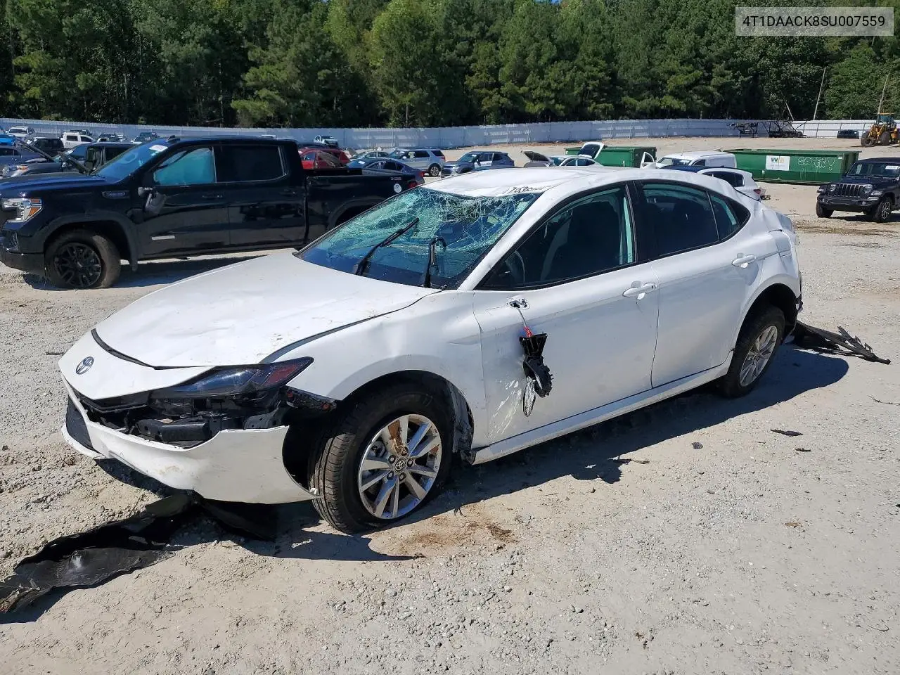 TOYOTA CAMRY 2025, VIN 4T1DAACK8SU007559