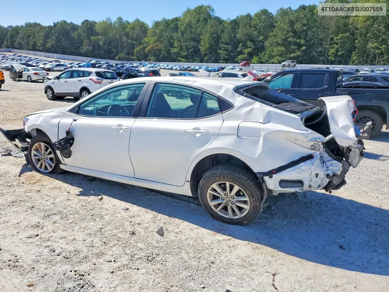 2025 TOYOTA CAMRY VIN 4T1DAACK8SU007559 — фото 2