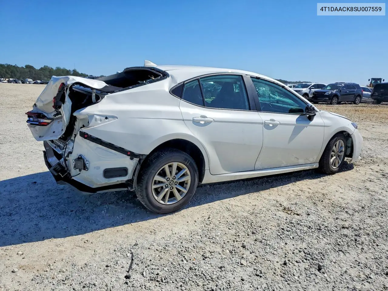 2025 TOYOTA CAMRY VIN 4T1DAACK8SU007559 — фото 3