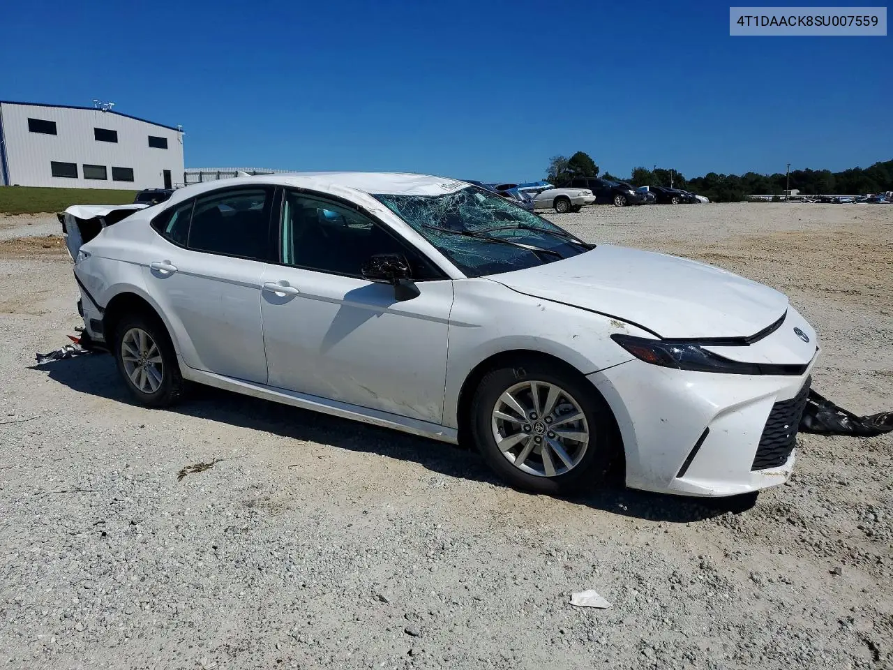 2025 TOYOTA CAMRY VIN 4T1DAACK8SU007559 — фото 4