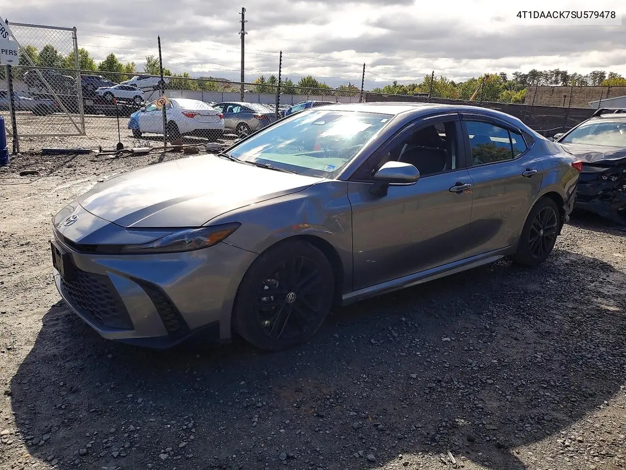 TOYOTA CAMRY 2025, VIN 4T1DAACK7SU579478
