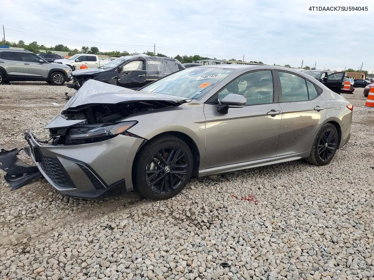 TOYOTA CAMRY 2025, VIN 4T1DAACK7SU594045