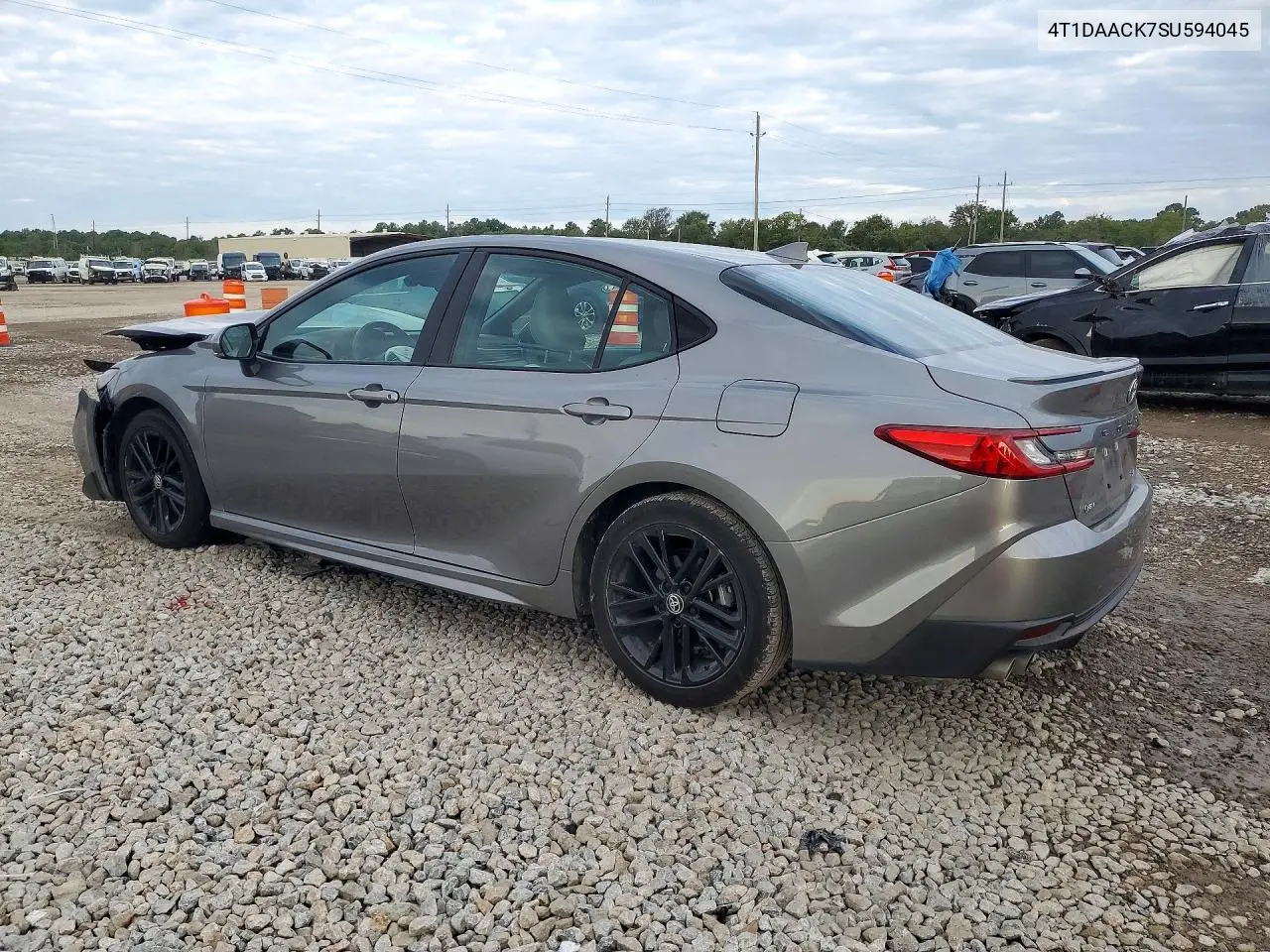 2025 TOYOTA CAMRY VIN 4T1DAACK7SU594045 — фото 2