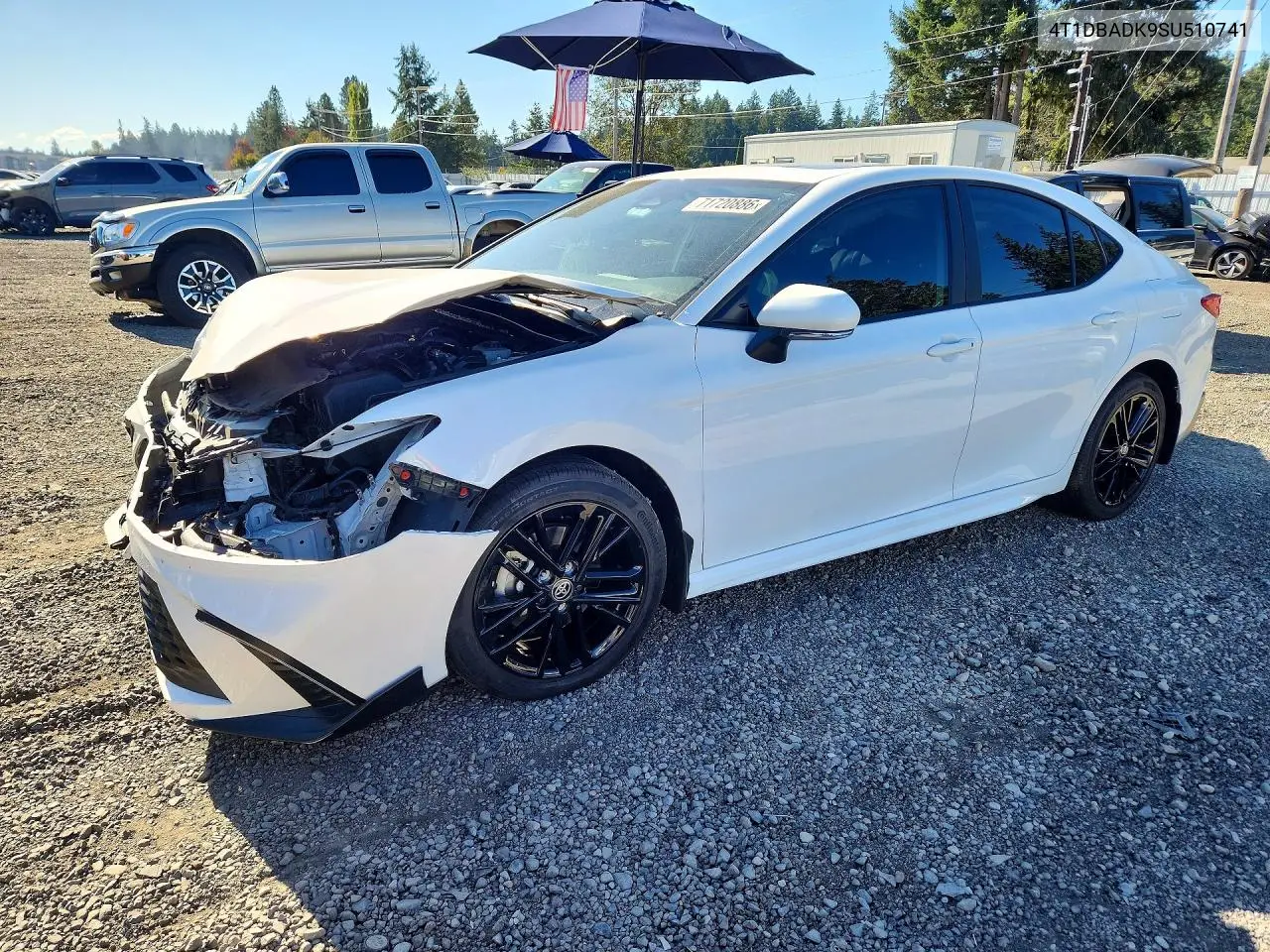 TOYOTA CAMRY 2025, VIN 4T1DBADK9SU510741