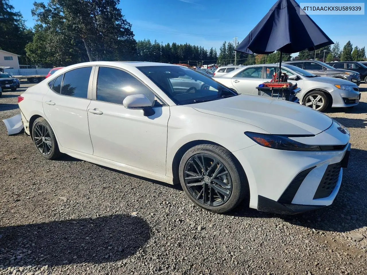 2025 TOYOTA CAMRY VIN 4T1DAACKXSU589339 — фото 4