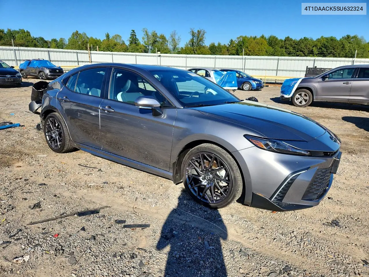 2025 TOYOTA CAMRY VIN 4T1DAACK5SU632324 — фото 4