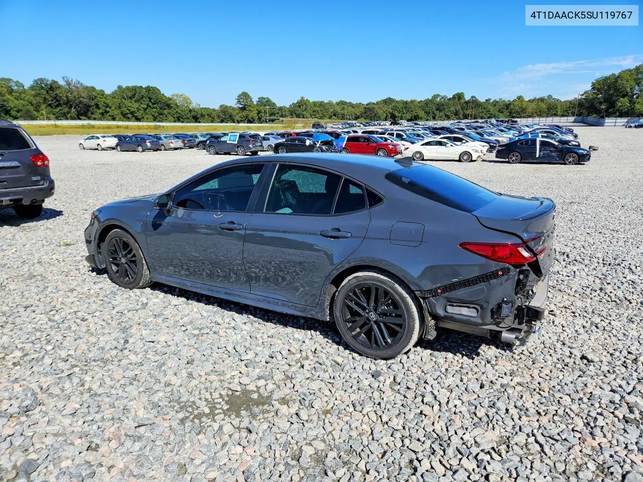 2025 TOYOTA CAMRY VIN 4T1DAACK5SU119767 — фото 2